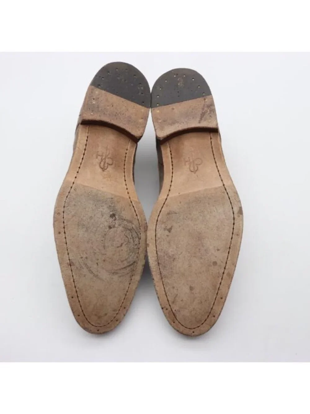Cole Haan Chukka Shoes Tan Suede Men’s Size 11.5 M Casual Lace Up Made in Italy